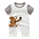 Grenouillère Bébé Tigre Pour l'Été