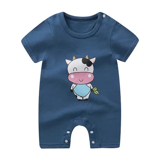Grenouillère Pyjama Vache Bébé Été