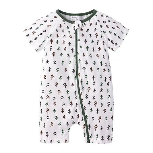 Grenouillère à Motifs d'Arbres Bébé