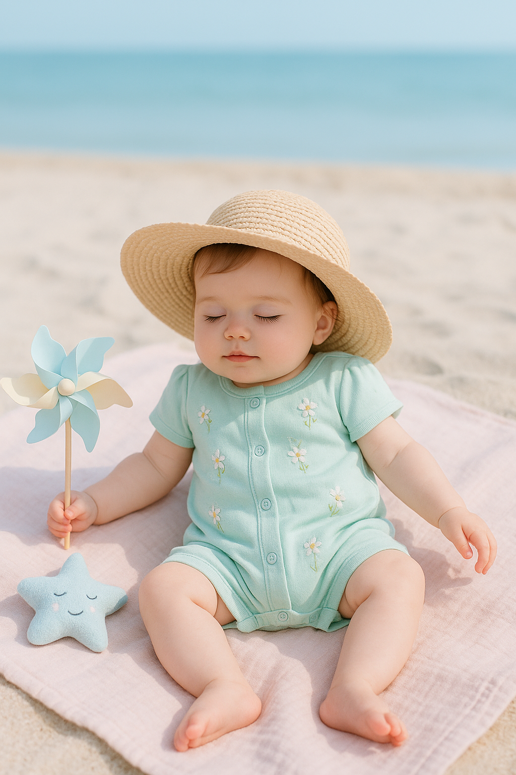 Grenouillère Bébé Été